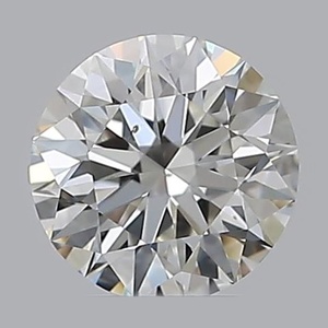 Round diamond — real photo