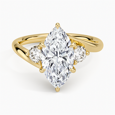 Atelier Three Stone Diamond Ring