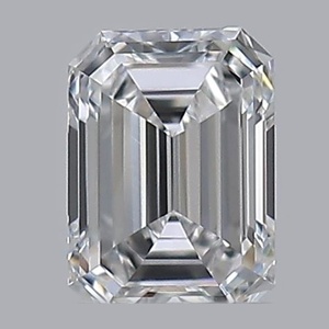 Emerald diamond — real photo