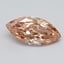 3.20 Ct. Fancy Pinkish Brown Marquise Lab Grown Diamond