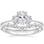 Platinum Sonata Diamond Ring with Avery Diamond Ring