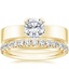18K Yellow Gold Parker Ring with Sienna Diamond Ring (1/2 ct. tw.)