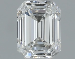 Emerald diamond — real photo