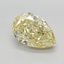 2.68 Ct. Fancy Intense Yellow Pear Lab Grown Diamond
