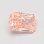 0.70 Ct. Fancy Vivid Pink Radiant Lab Grown Diamond