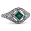 Art Deco Other gemstones Vintage Ring