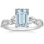 18K White Gold Luxe Willow Diamond Ring (1/4 ct. tw.), smalltop view
