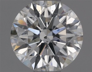 Round diamond — real photo