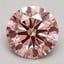 3.01 Ct. Fancy Intense Pink Round Lab Grown Diamond