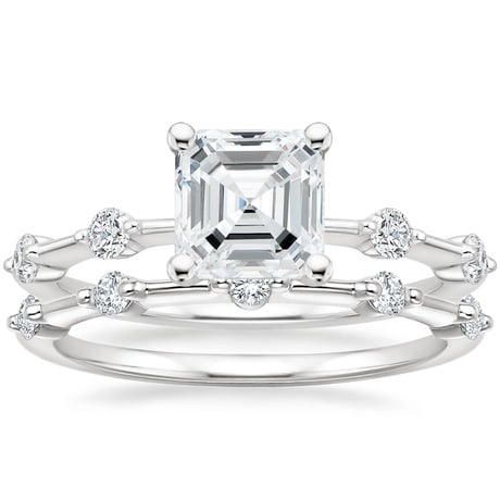 18K White Gold Aimee Diamond Bridal Set
