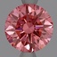 1.08 Ct. Fancy Vivid Pink Round Lab Grown Diamond