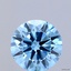 2.0 Ct. Fancy Vivid Blue Round Lab Grown Diamond