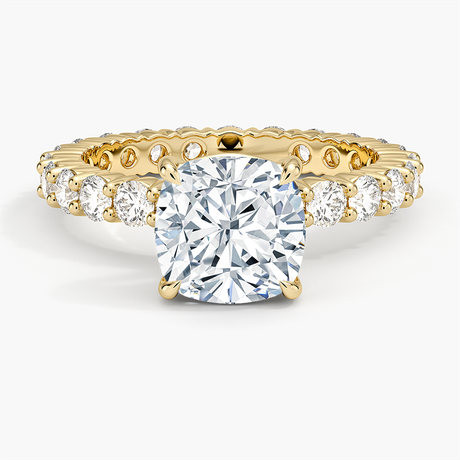 18K Yellow Gold Perfect Fit Eternity Diamond Ring (1 1/3 ct. tw.)