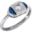The Lauren Ring, smallside view