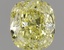 0.48 Ct. Fancy Intense Yellow Cushion Diamond