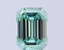 0.93 Ct. Fancy Vivid Green Emerald Lab Grown Diamond