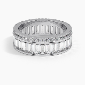 London Lab Diamond Ring in Platinum