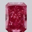7.08 Ct. Fancy Vivid  Pink Radiant Lab Grown Diamond
