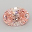2.78 Ct. Fancy Vivid  Pink Oval Lab Grown Diamond