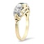 The Magan Ring, smalltop view on a hand