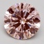 3.00 Ct. Fancy Intense Pink Round Lab Grown Diamond