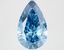 3.00 Ct. Fancy Vivid Blue Pear Lab Grown Diamond