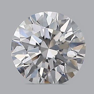 Round diamond — real photo