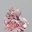 1.94 Ct. Fancy Vivid Pink Heart Lab Grown Diamond