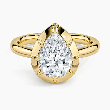 Harper Bezel Prong Solitaire Ring