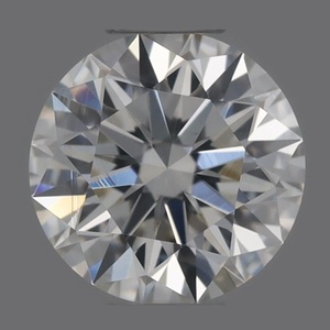 Round diamond — real photo