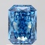 1.51 Ct. Fancy Vivid Blue Radiant Lab Grown Diamond