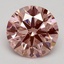 2.34 Ct. Fancy Intense Pink Round Lab Grown Diamond