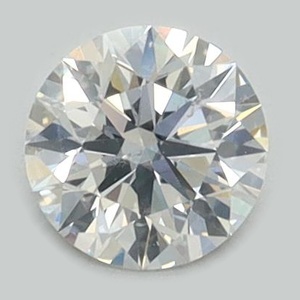 Round diamond — real photo
