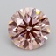 2.52 Ct. Fancy Intense Pink Round Lab Grown Diamond