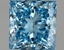 1.51 Ct. Fancy Vivid Blue Princess Lab Grown Diamond