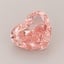 3.05 Ct. Fancy Vivid  Pink Heart Lab Grown Diamond