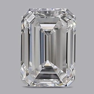 Emerald diamond — real photo