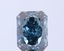 2.06 Ct. Fancy Deep Blue Radiant Lab Grown Diamond