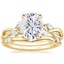 18KY Moissanite Willow Bridal Set (1/4 ct. tw.), smalltop view