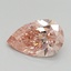 1.50 Ct. Fancy Intense Pink Pear Lab Grown Diamond