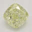 1.61 Ct. Fancy Light Yellow Cushion Diamond