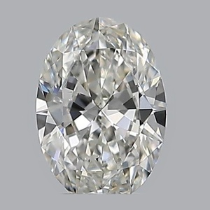 Oval diamond — real photo