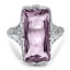 Edwardian Amethyst Cocktail Ring