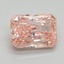 2.08 Ct. Fancy Vivid Pink Radiant Lab Grown Diamond