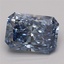 2.46 Ct. Fancy Vivid Blue Radiant Lab Grown Diamond