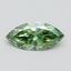 1.01 Ct. Fancy Vivid Green Marquise Lab Grown Diamond