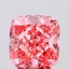 3.11 Ct. Fancy Vivid Pink Cushion Lab Grown Diamond