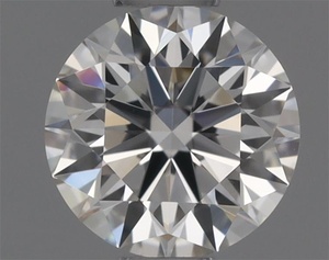 Round diamond — real photo