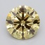 4.00 Ct. Fancy Intense  Yellow Round Lab Grown Diamond
