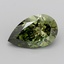 6.98 Ct. Fancy Vivid Green Pear Lab Grown Diamond